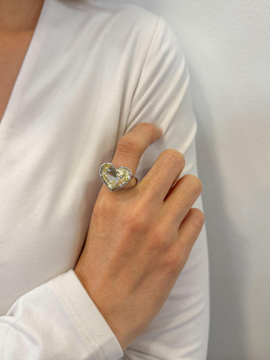 Anillo ZIRUN Amarillo (Talla 7)