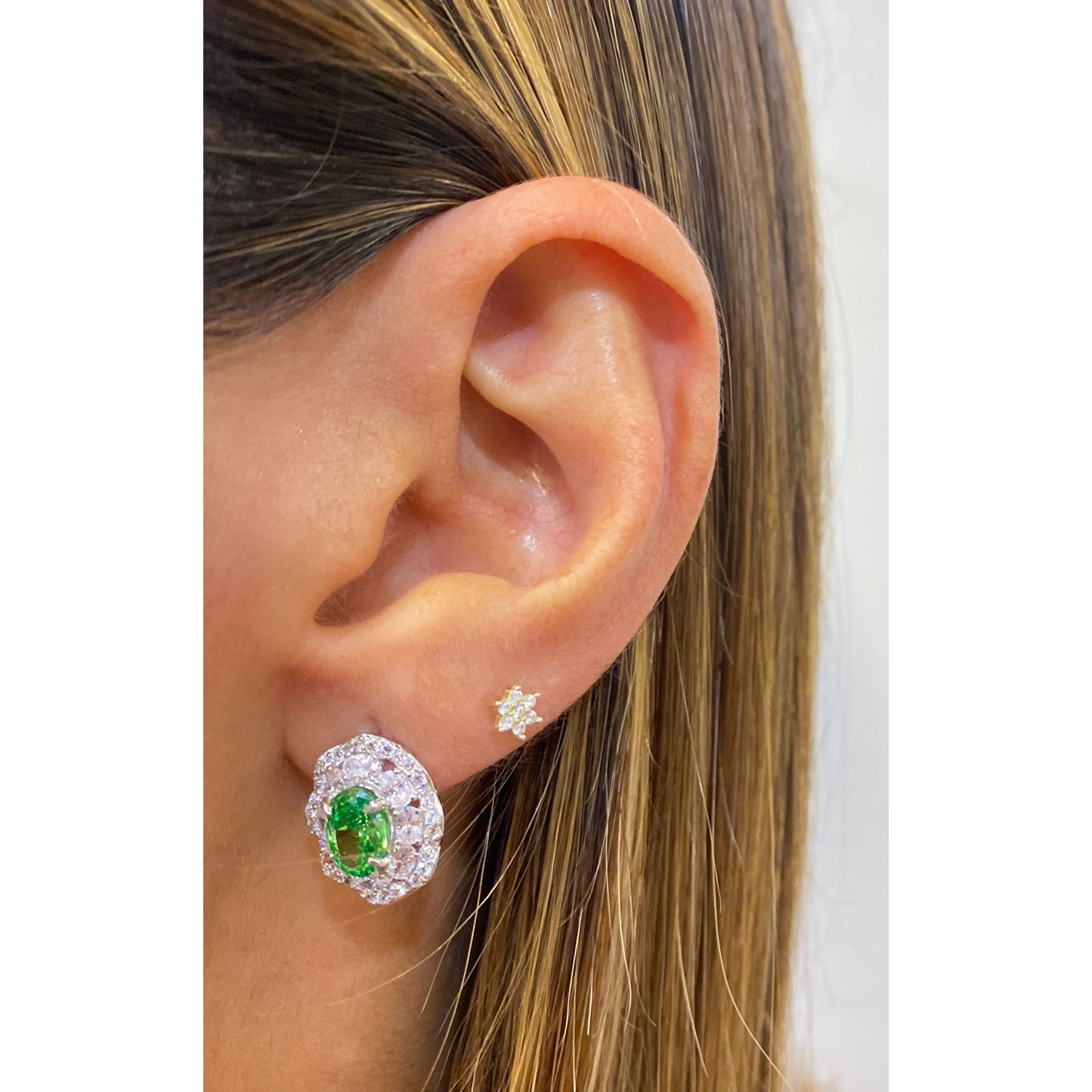 Aretes DALIM Verde