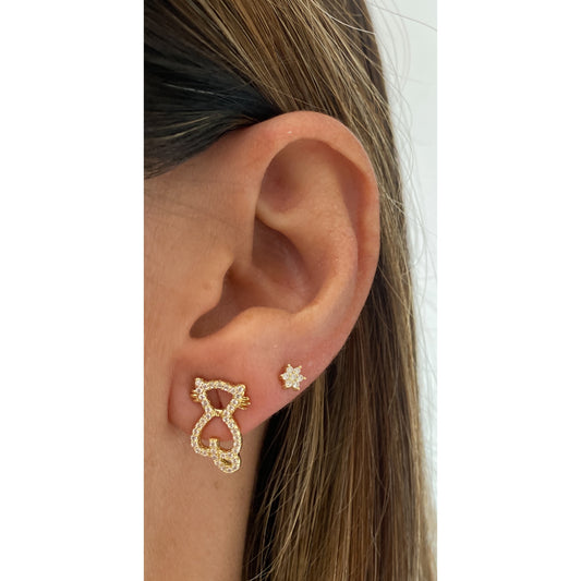 Aretes FINLA Dorado 🐈