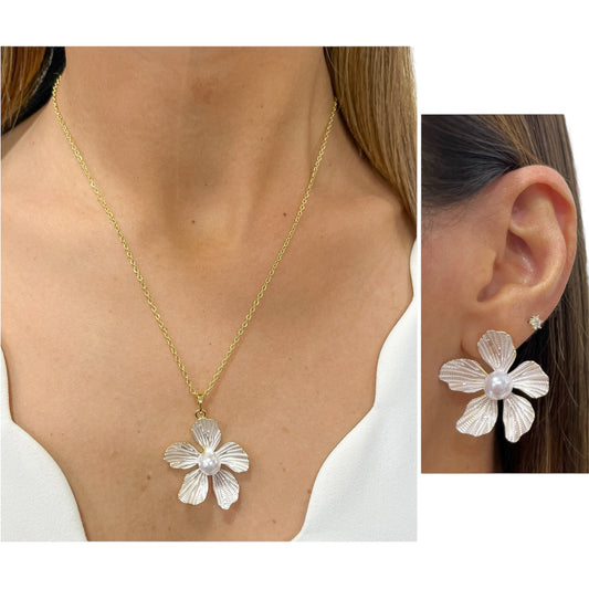 Dúo XIDEN ( Aretes + Collar )