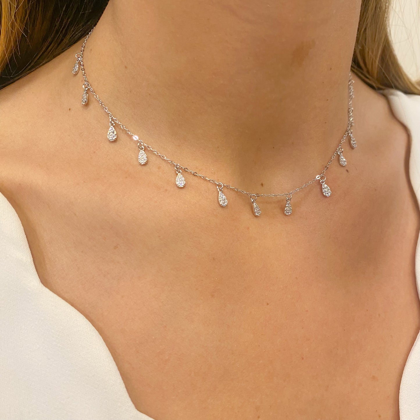 Choker VUJOK Plateado