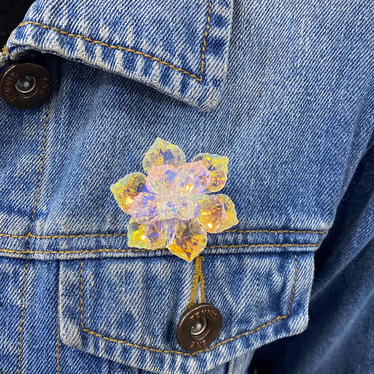 Prendedor DRAFON Rosa-Tornasol