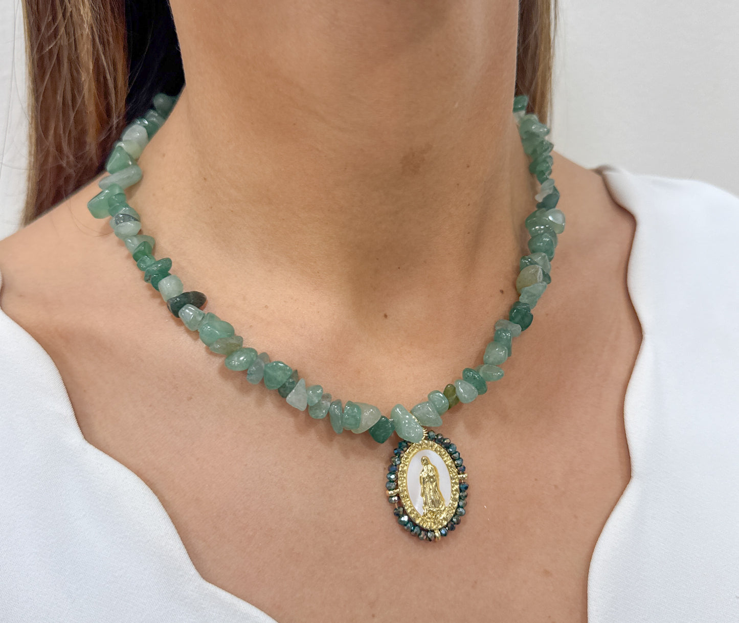 Collar RUNK Verde Jade