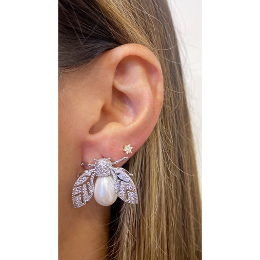 Aretes FIALI Plateado