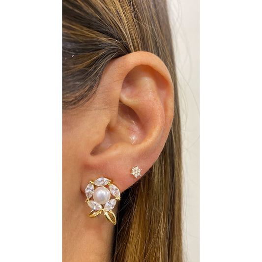 Aretes VIRA Dorado
