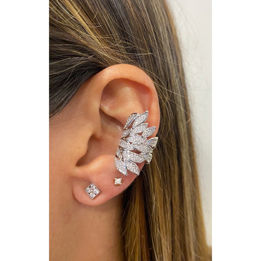 Earcuff AYNI Plateado