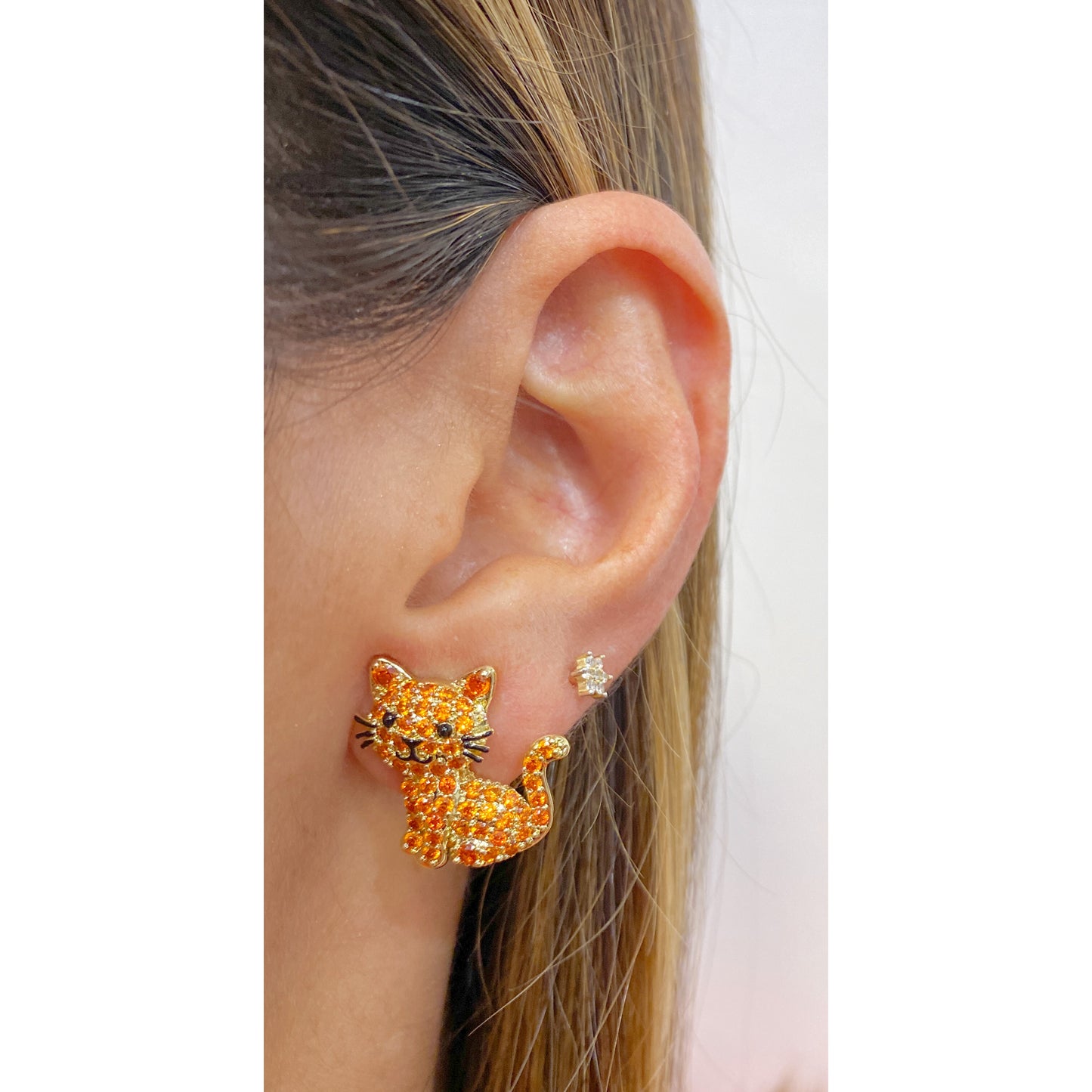 Aretes RAMU Naranja