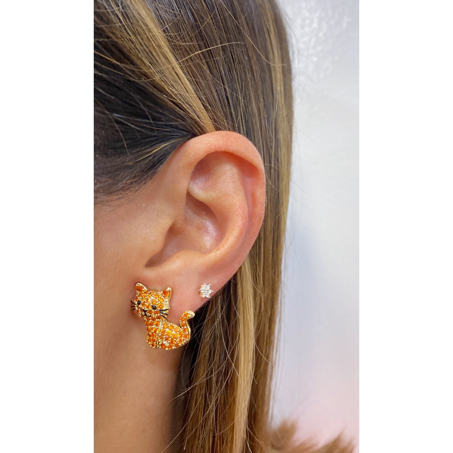 Aretes RAMU Naranja