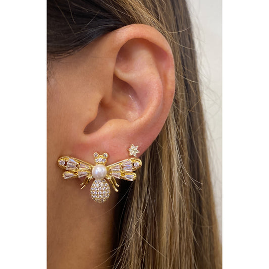 Aretes YOZUK Dorado