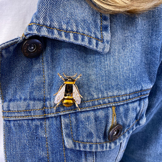 Prendedor BEJI Blanco