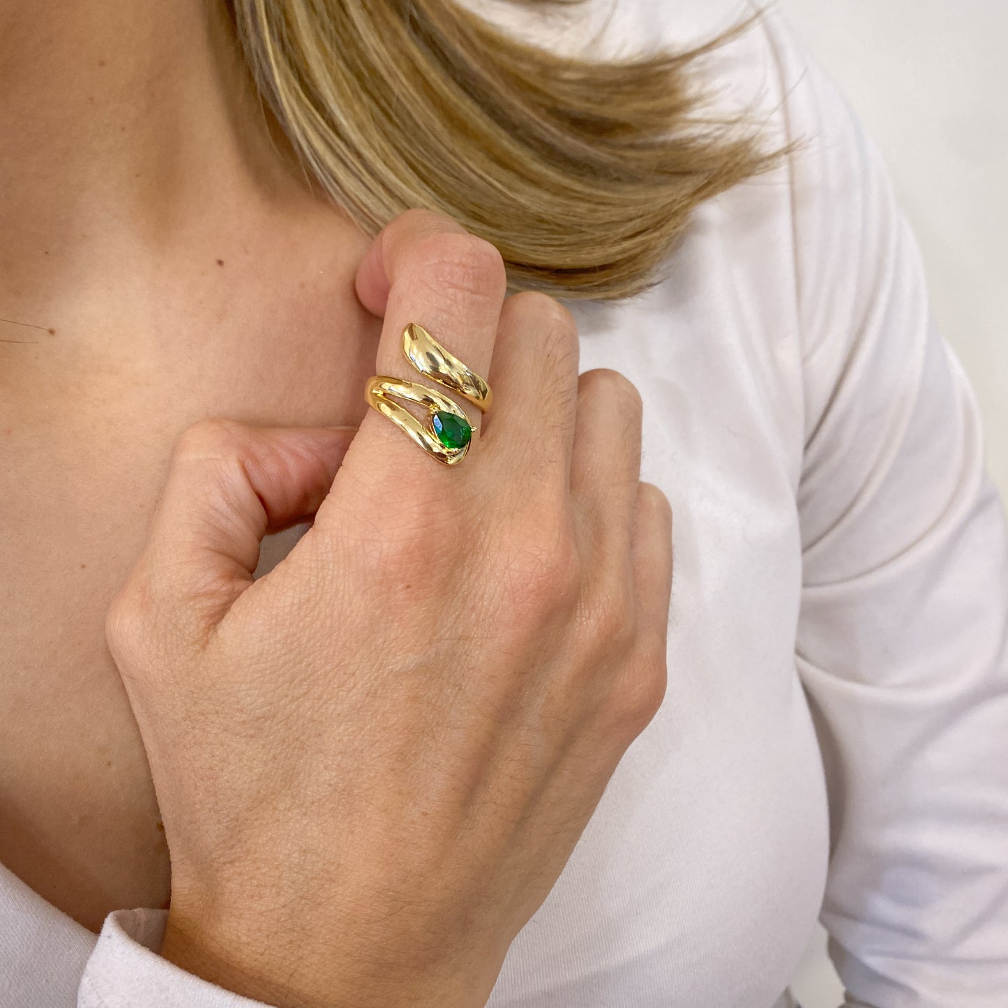 Anillo Ajustable GOLUT (Talla 6-7)