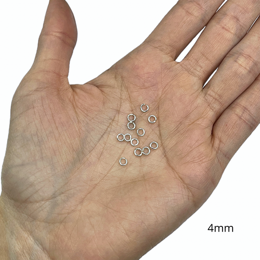 Argolla Plata 4mm