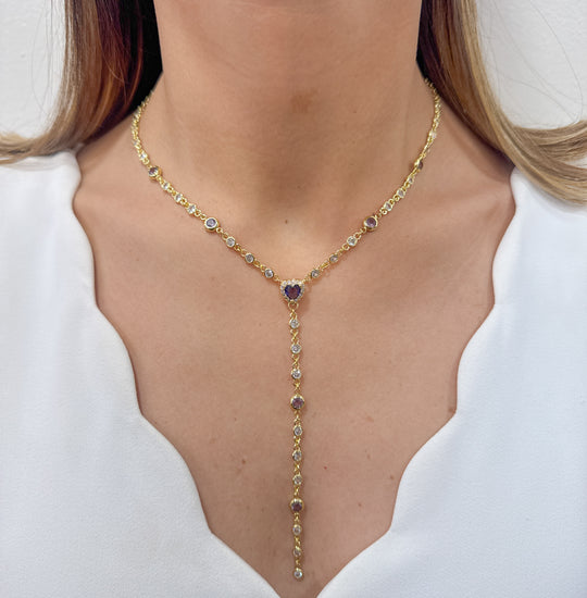 Collar Péndulo ULINU Berenjena