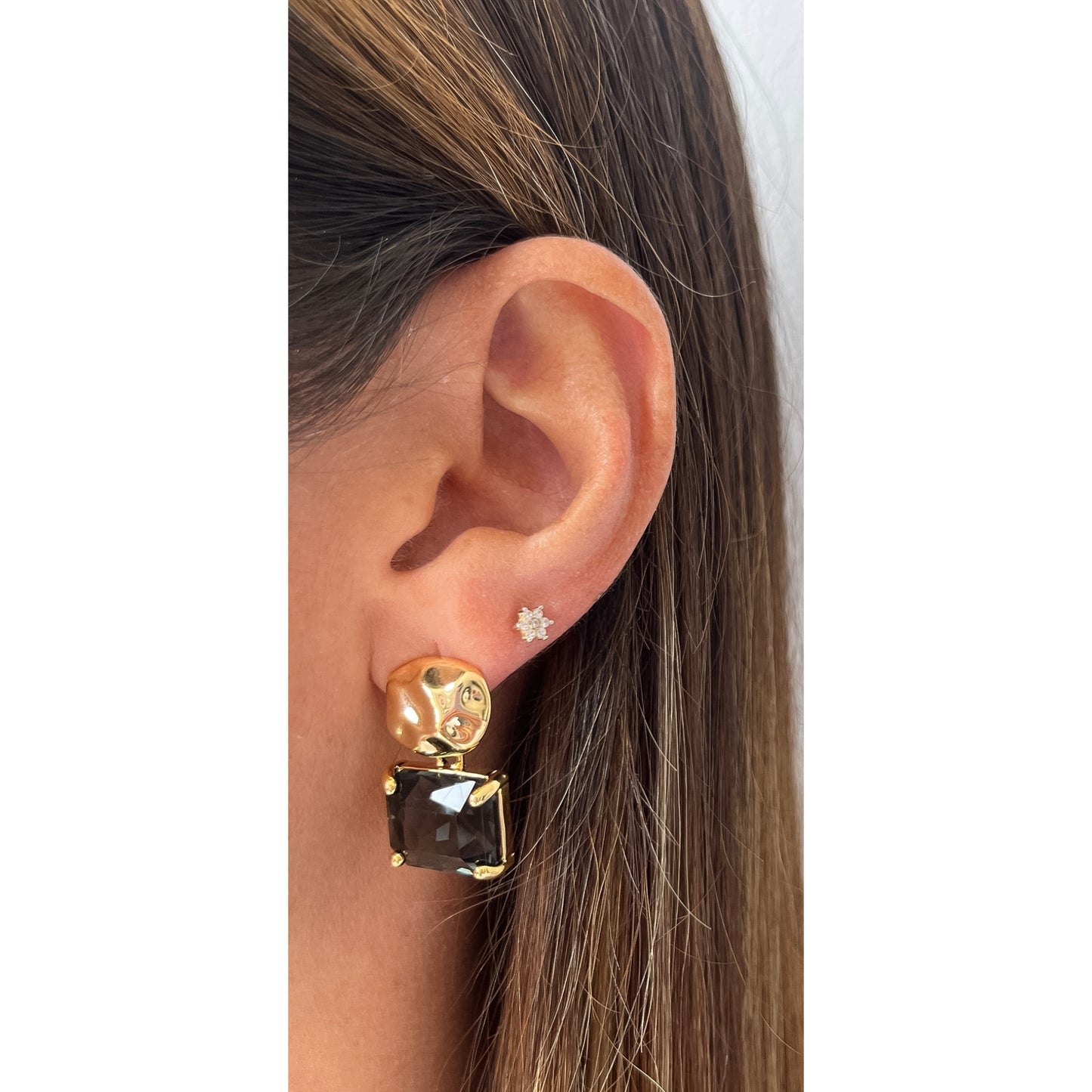 Aretes COZI Negro