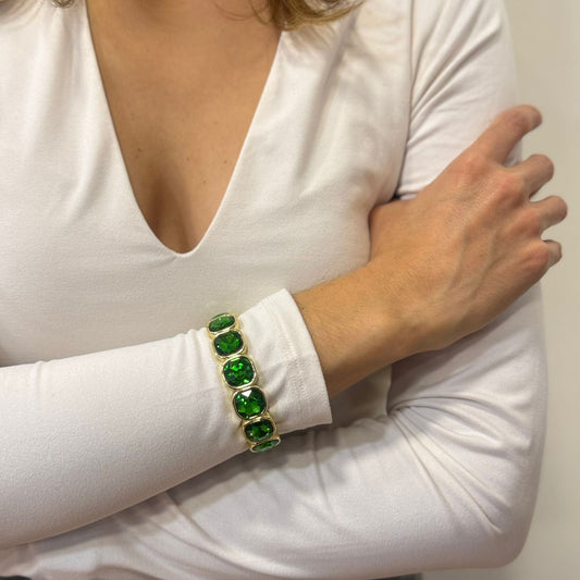 Pulsera Elástica YELI Verde