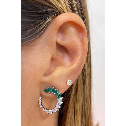 Aretes ARKIN Plateado