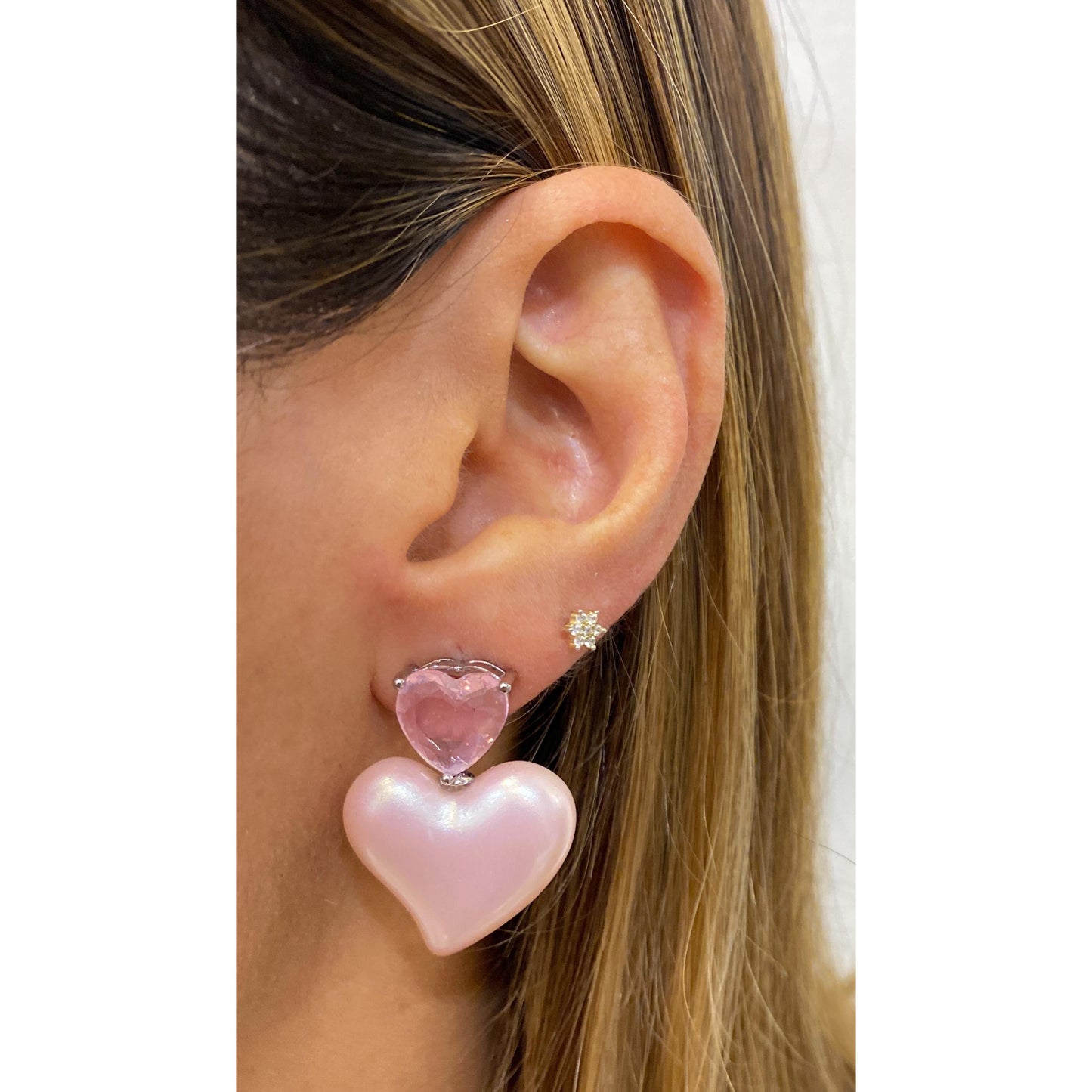 Aretes CAZUNI Rosado 🩷