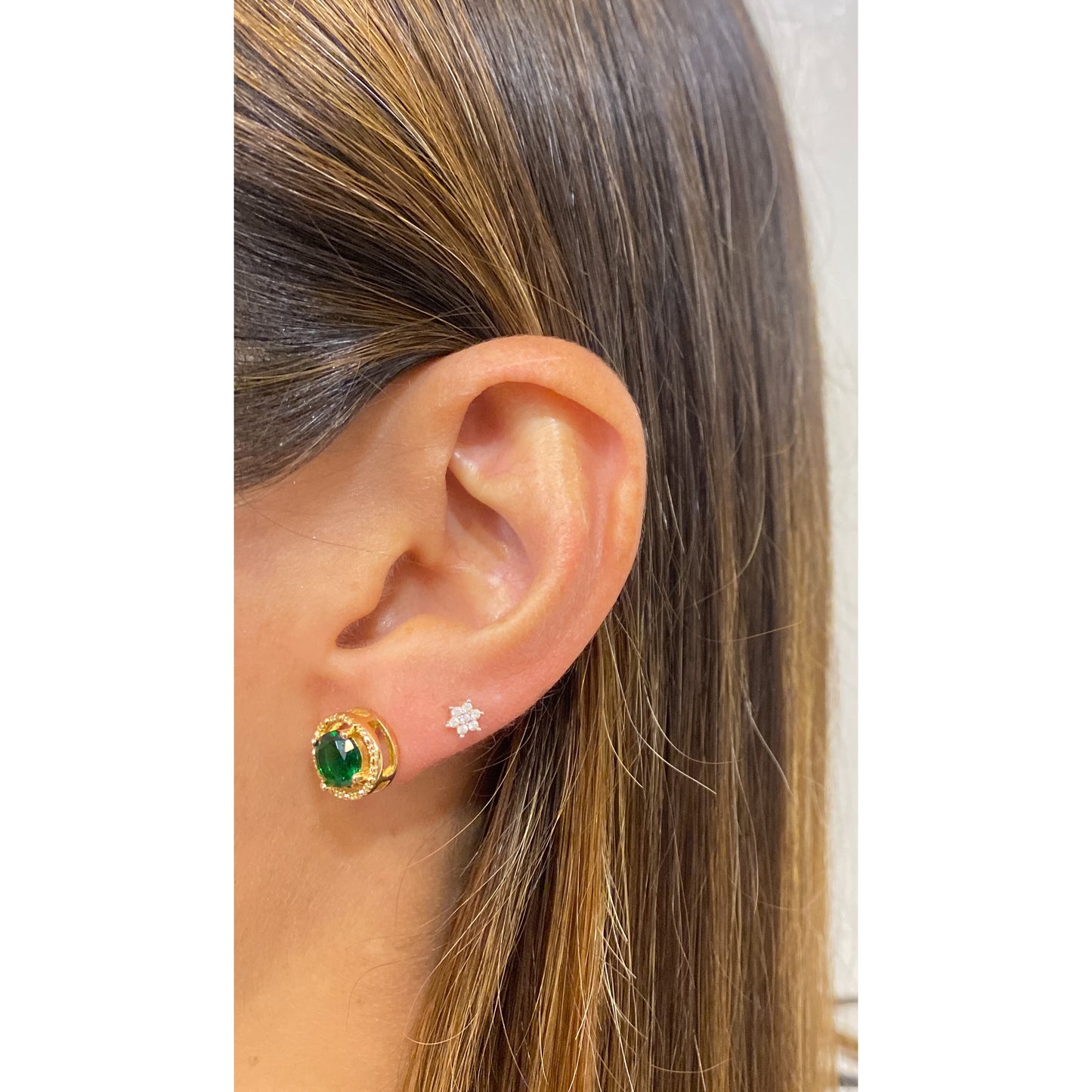 Aretes VADI Verde