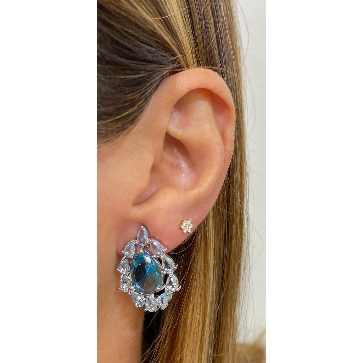 Aretes DARIM Azul