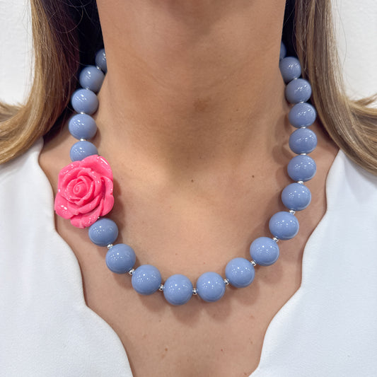Collar ROCIT Gris-Salmón