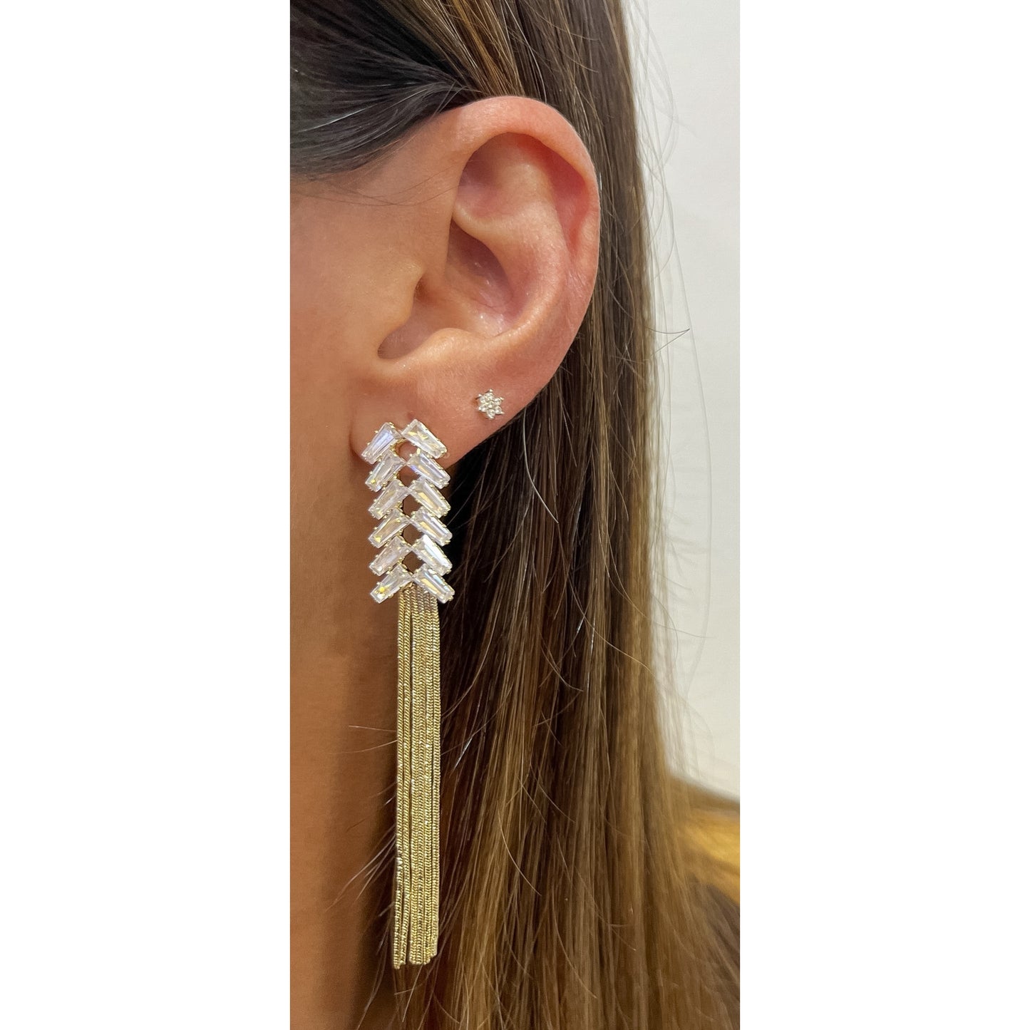 Aretes ISPET Dorado