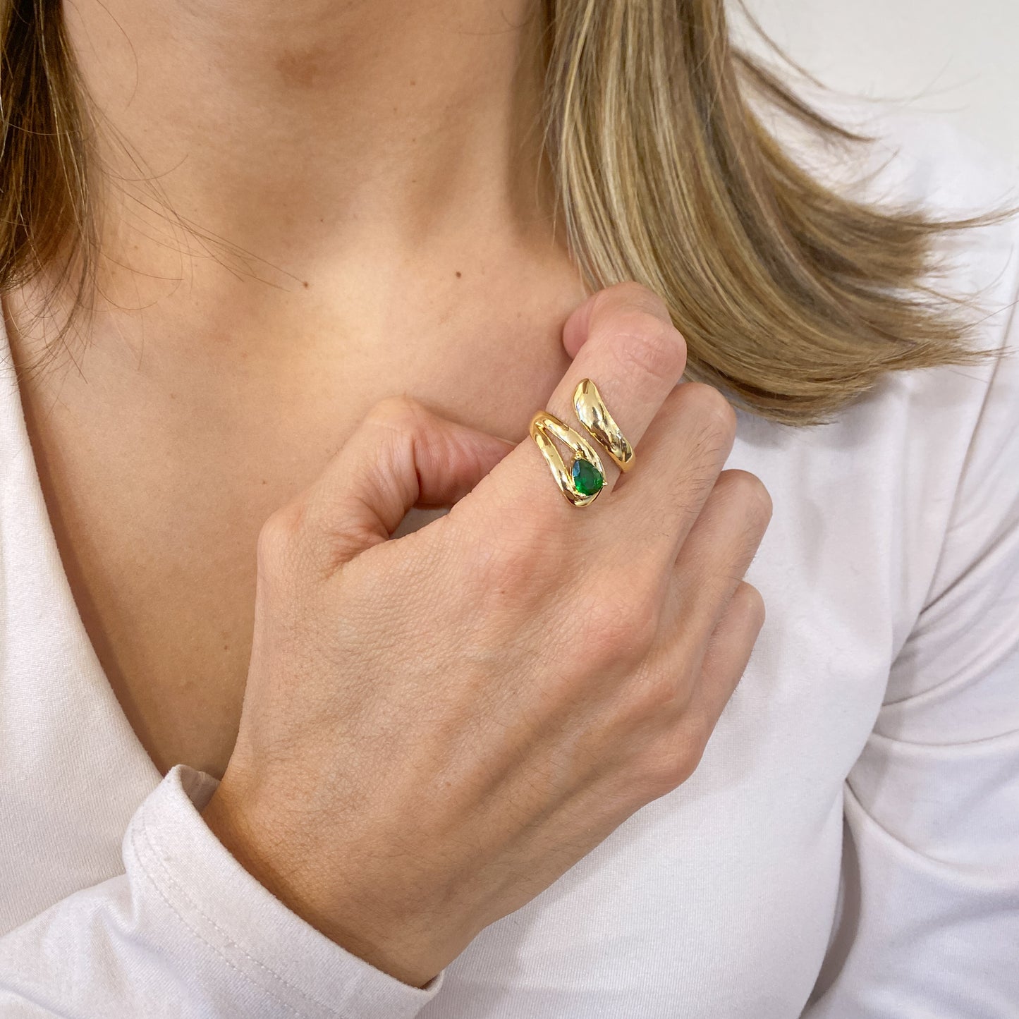 Anillo Ajustable GOLUT (Talla 6-7)