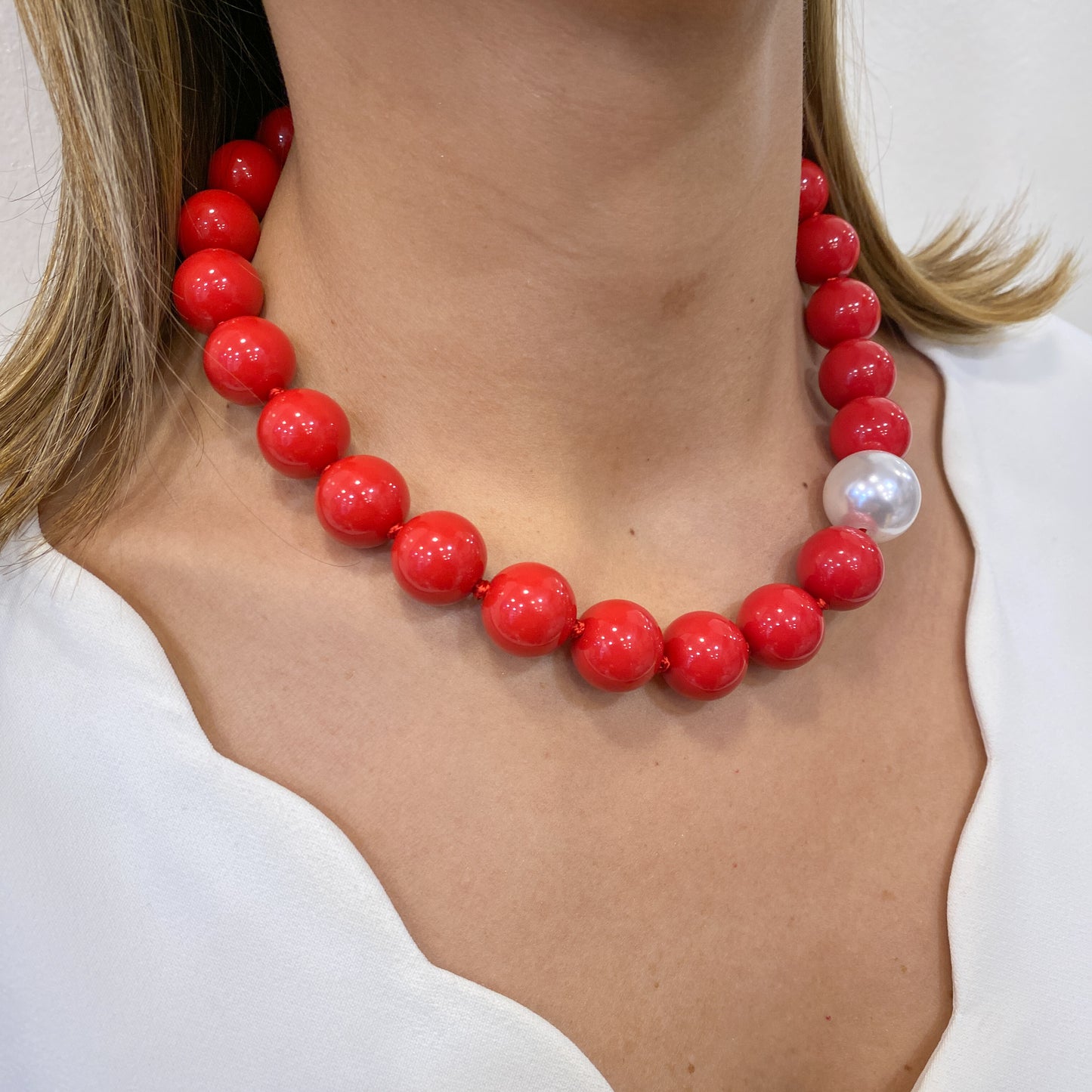Collar VILYA Rojo