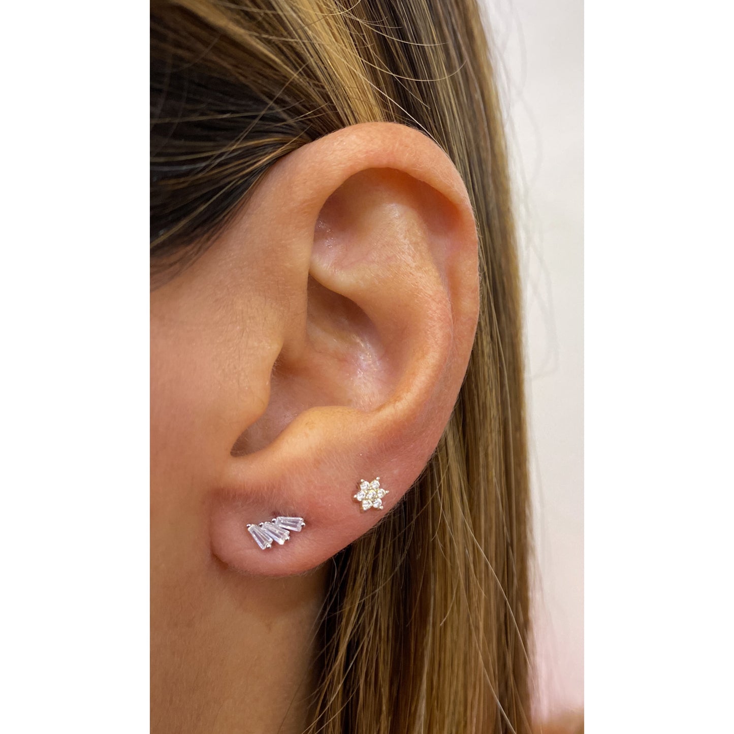 Aretes NUDIR Plateado