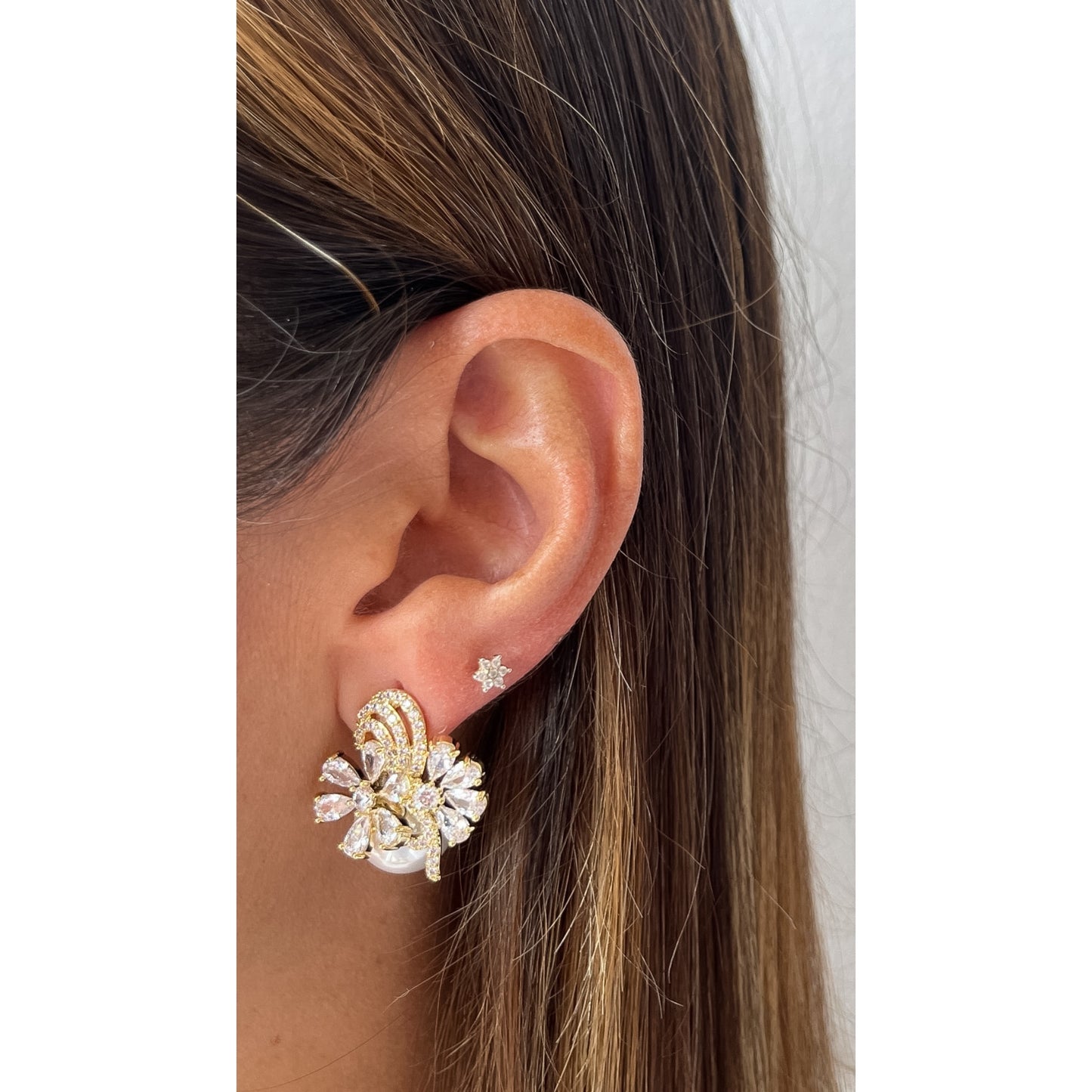 Aretes BIKIR Dorado