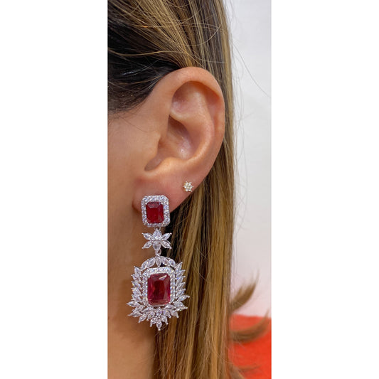 Aretes FARYN Color Rubi