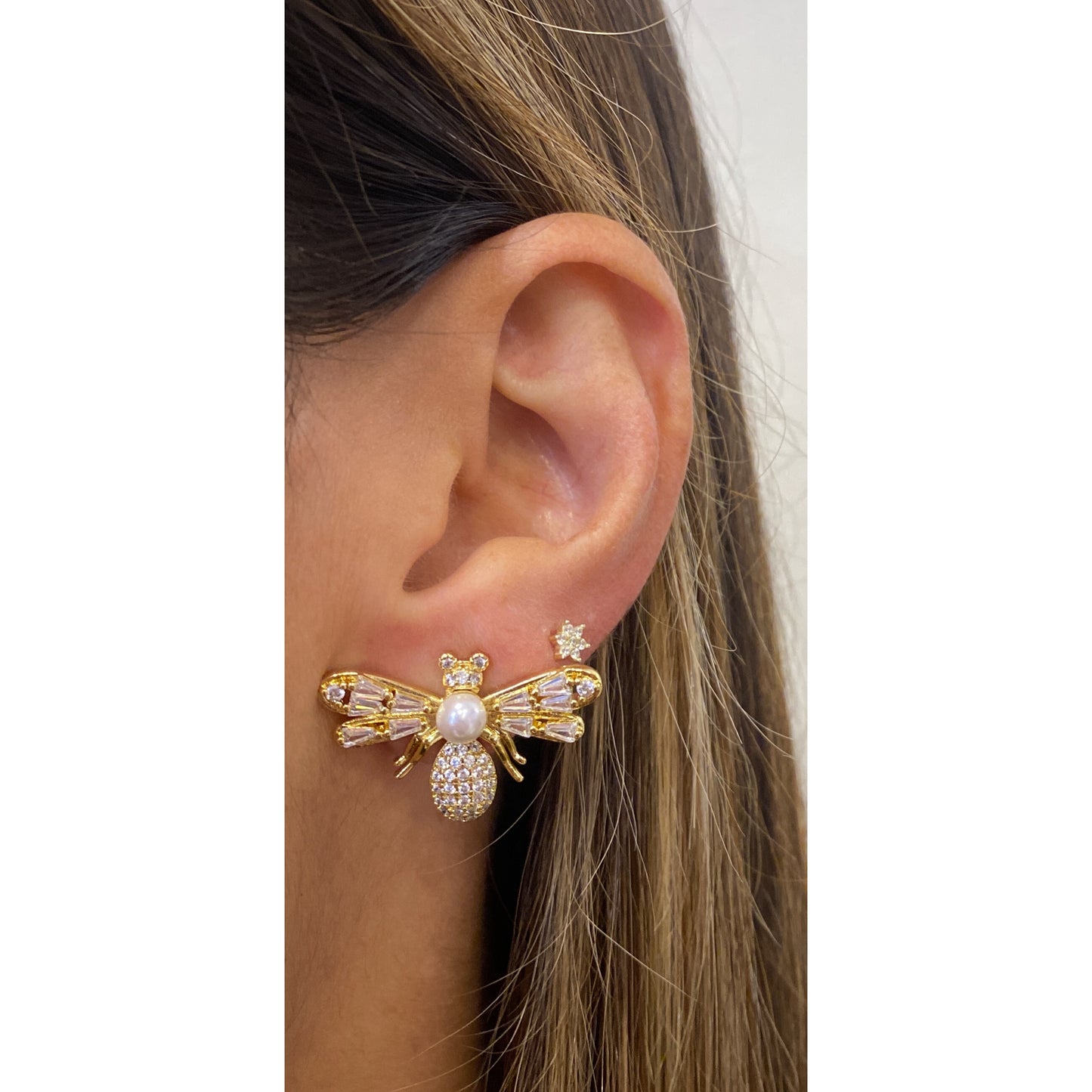 Aretes YOZUK Dorado