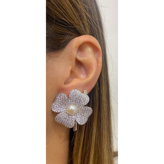 Aretes PALIM Plateados