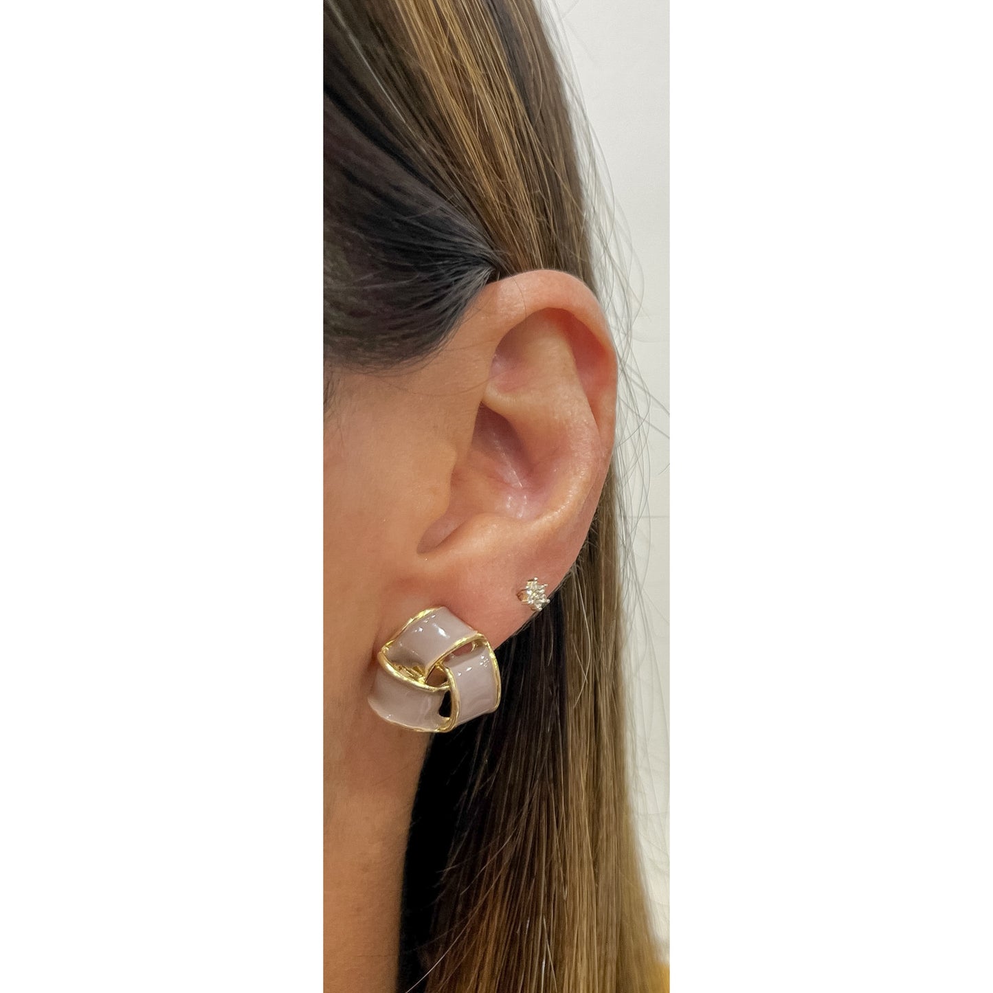Aretes SULIN Gris