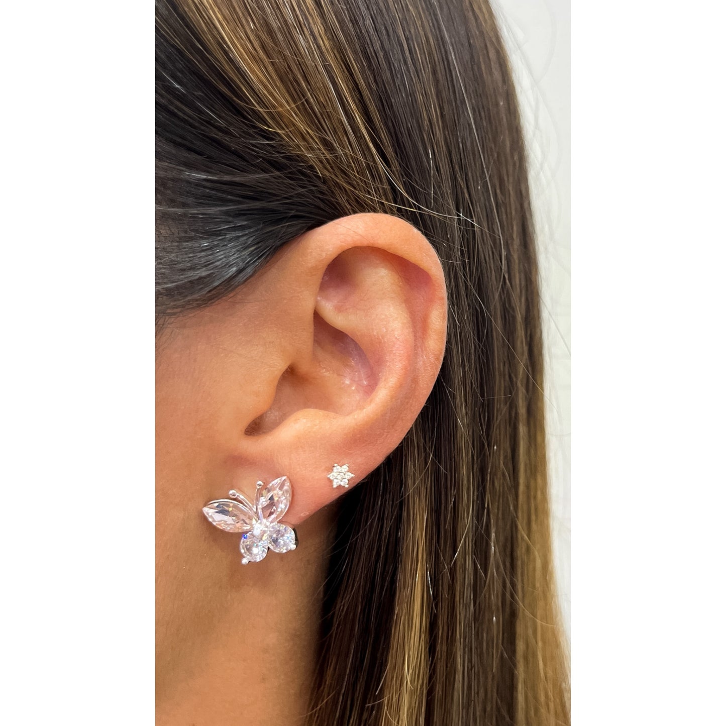 Aretes BALU Plateado