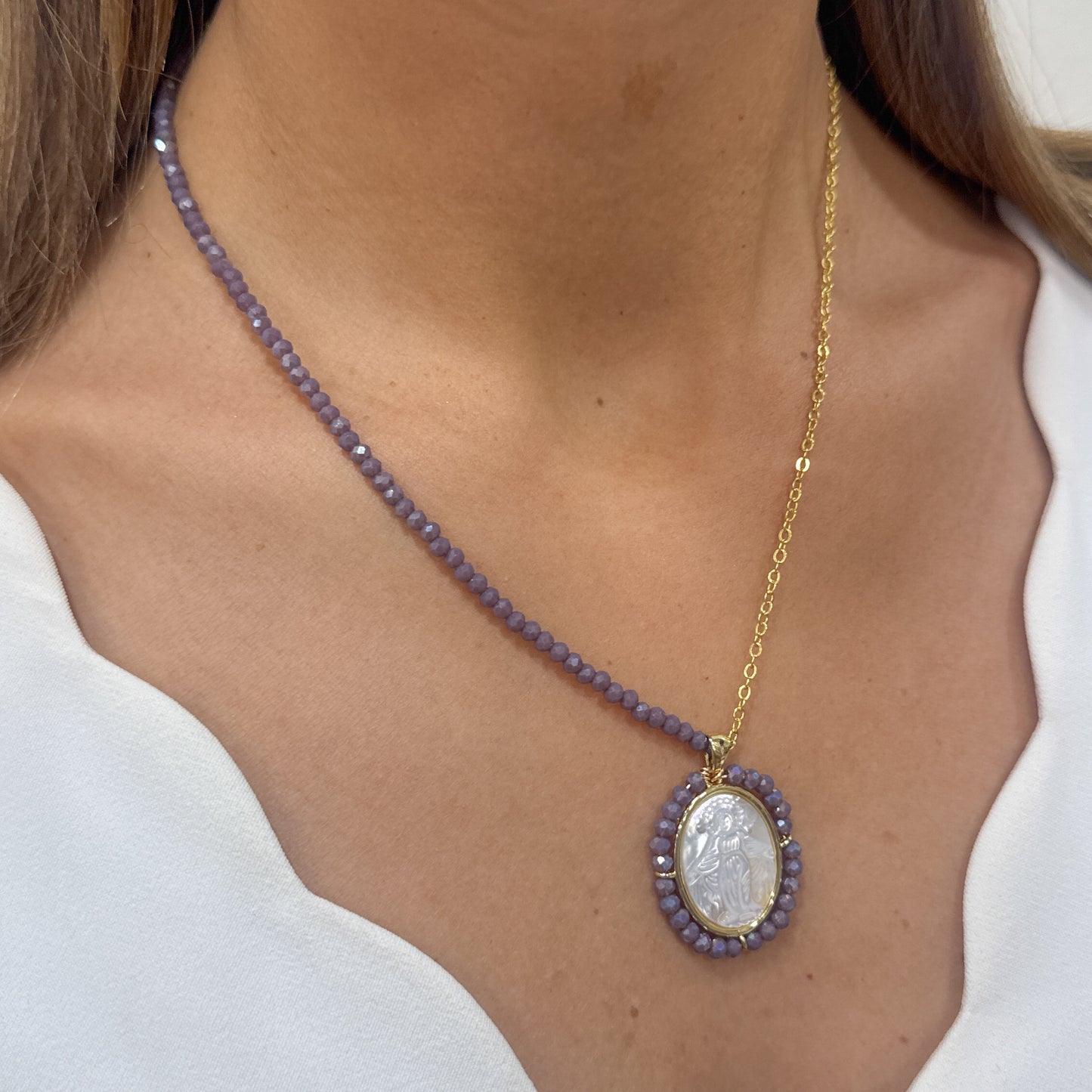 Collar VUZI Morado
