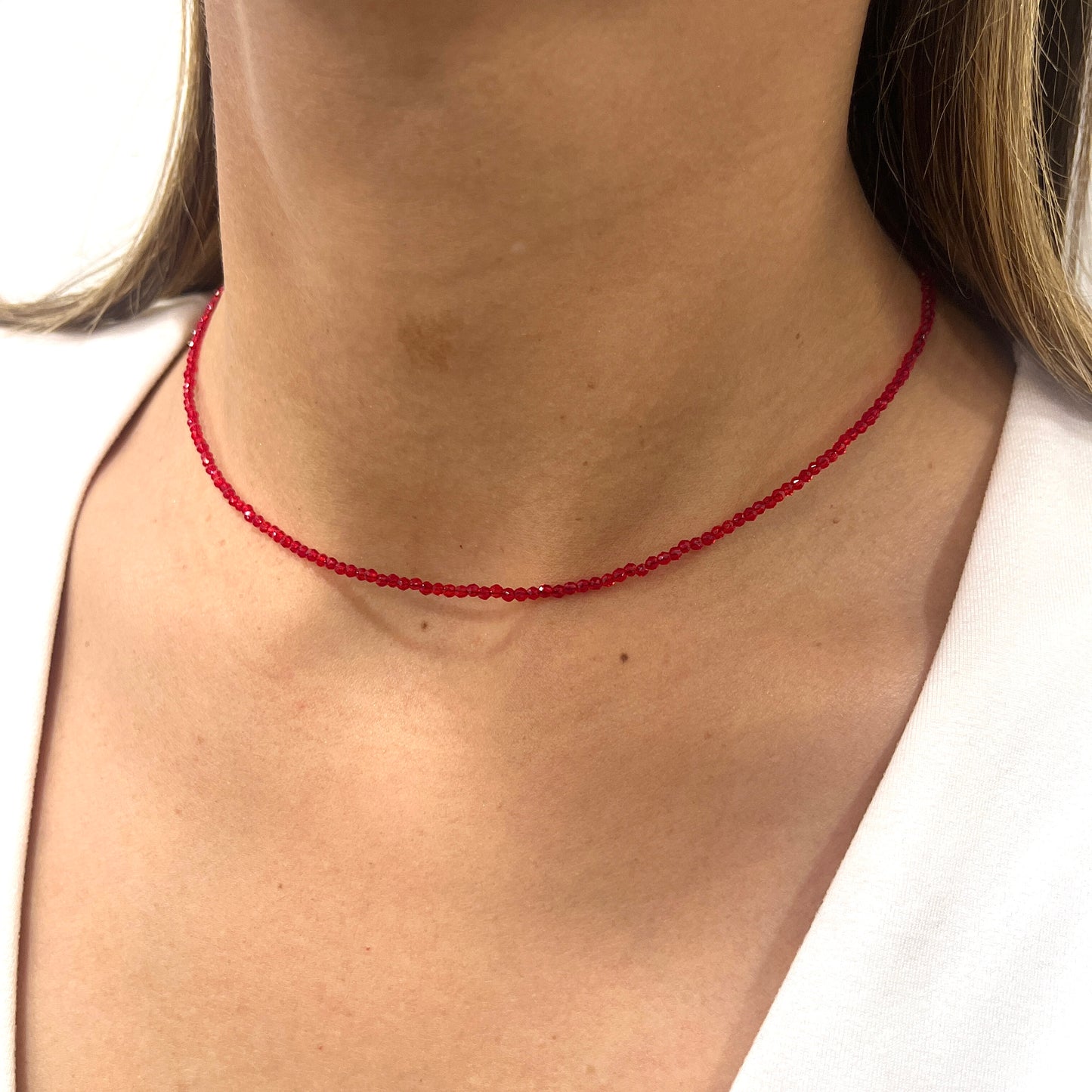 Collar ABULU Rojo