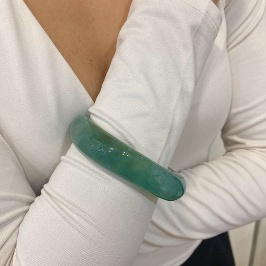 Pulsera AKZI Verde Efecto Humo