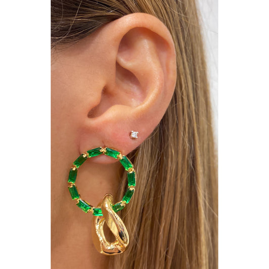 Aretes INKU Verde