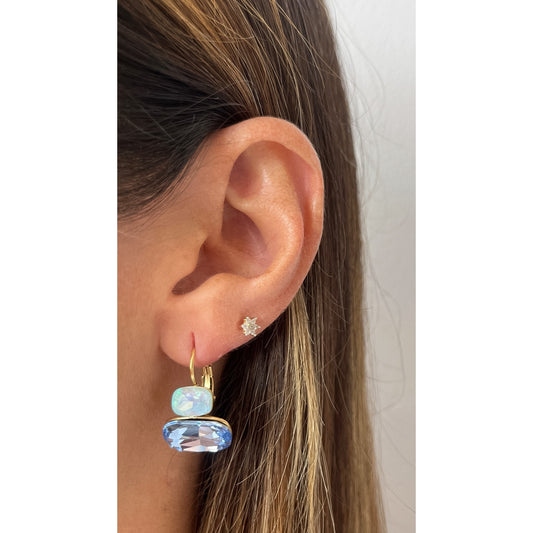 Aretes FUJO Azul
