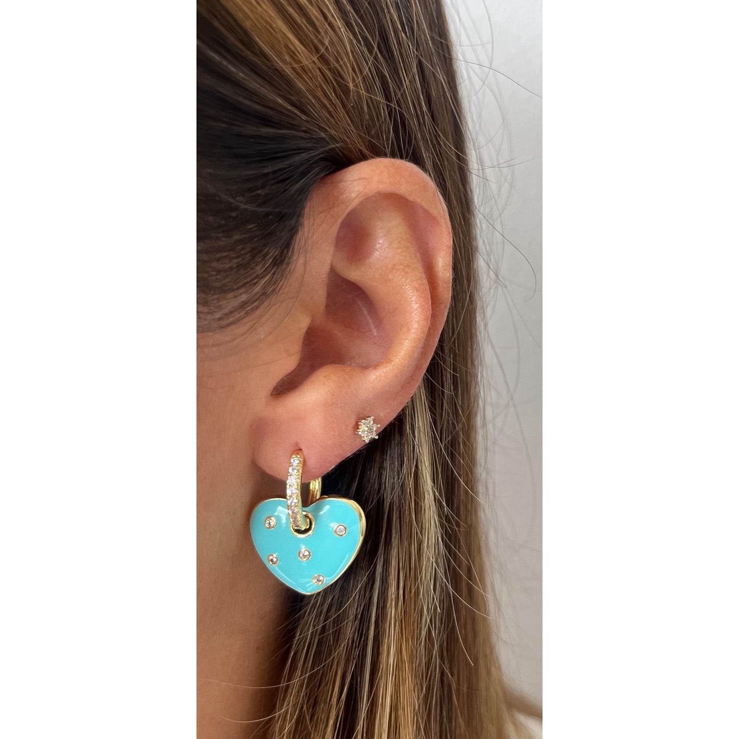 Aretes KAPZO Turquesa