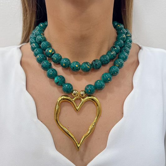 Collar GILU Verde