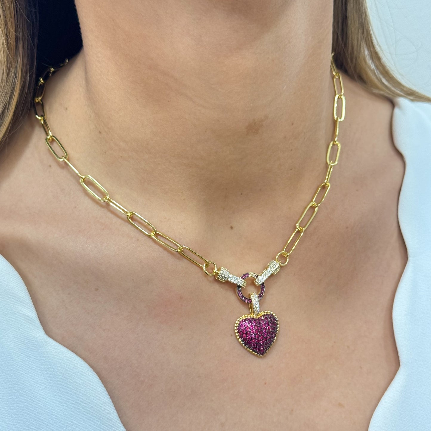 Collar JOKIZ Fucsia