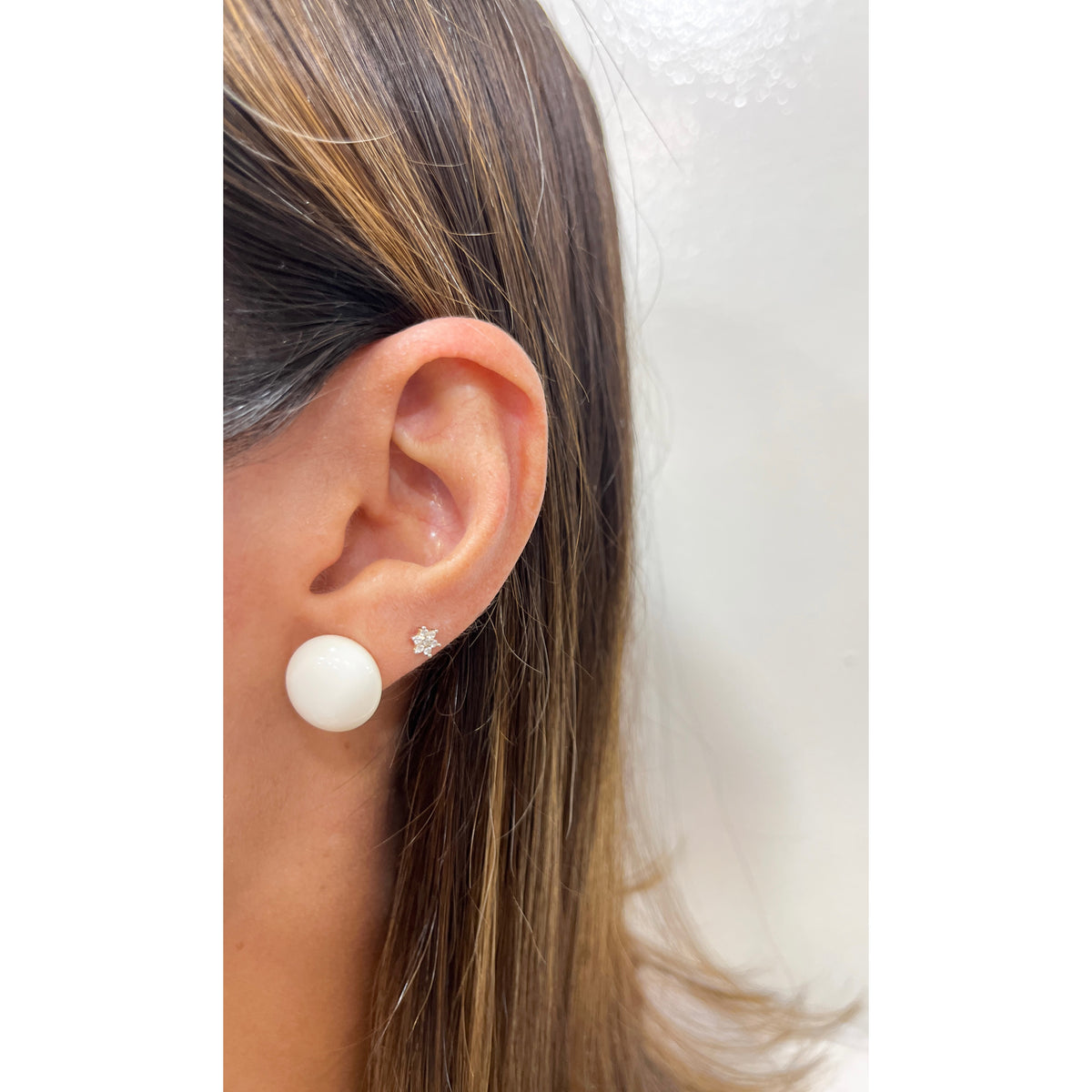 Aretes FIBUR Crema
