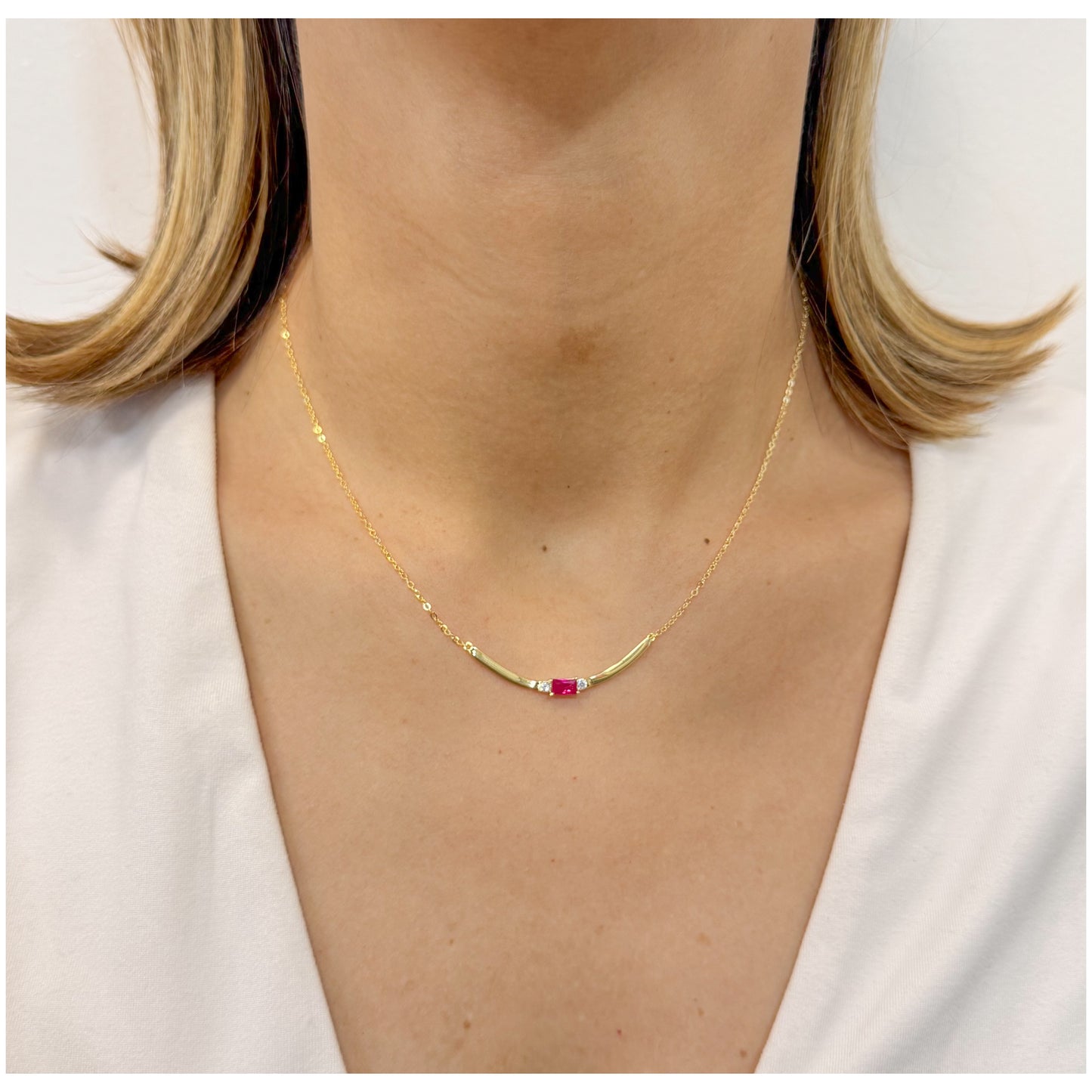 Collar BULI Fucsia