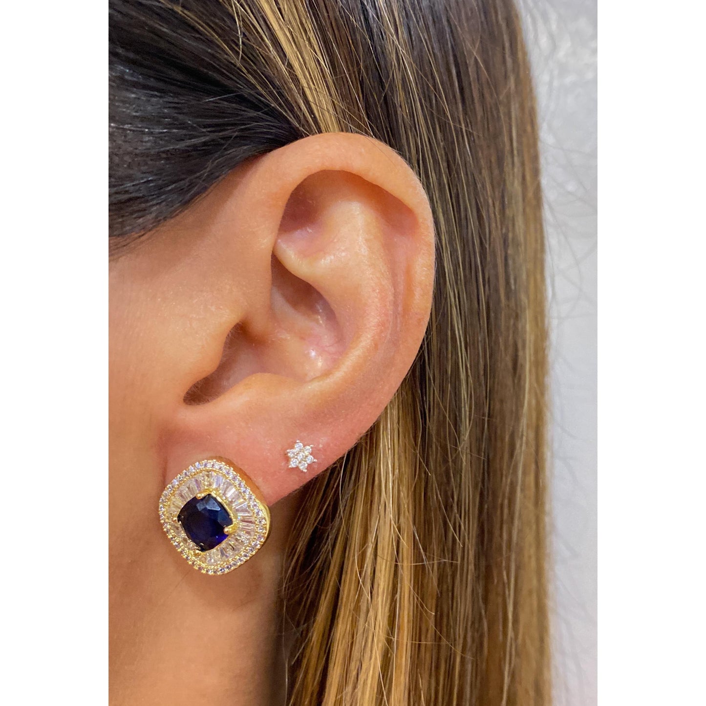Aretes NAFUR Azul