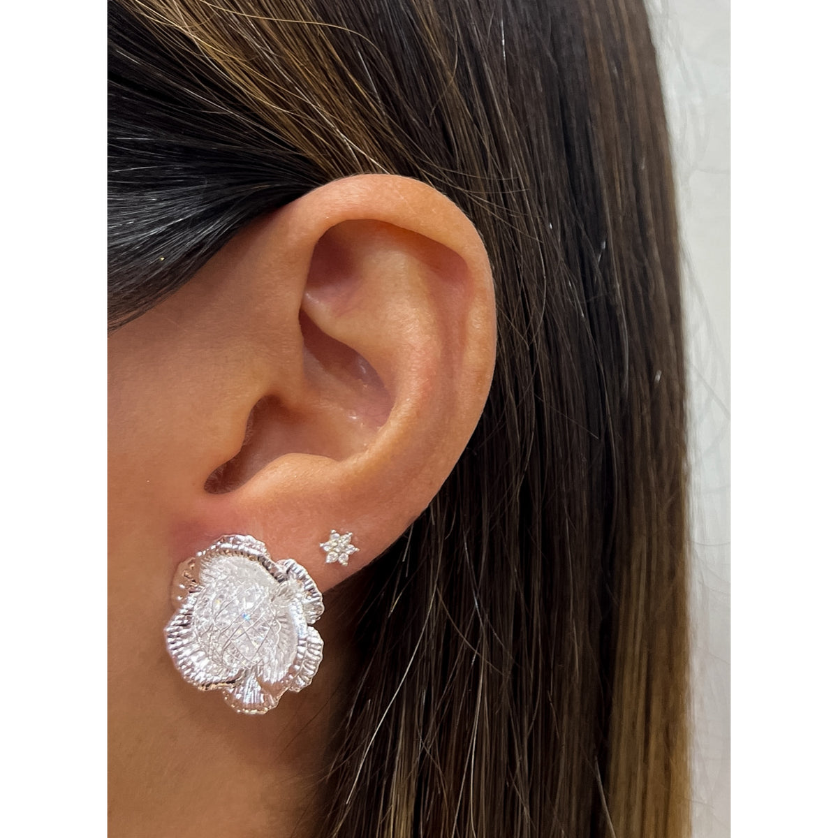 Aretes ZUNU Plateado