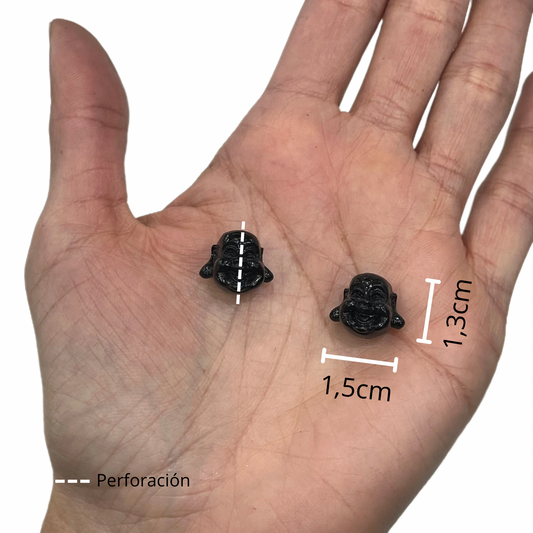 Buda Pequeño Acrílico Negro