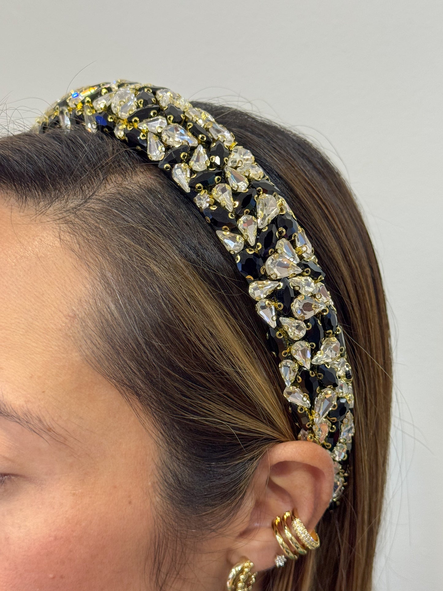 Diadema IRYN Clear / Negro