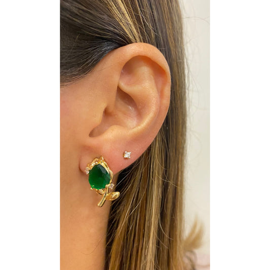 Aretes REXI Verde