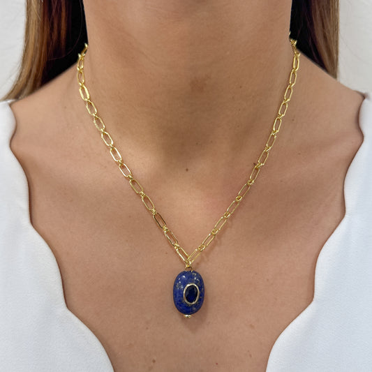 Collar UVOL Lapislázuli